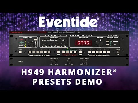 Eventide H949 Harmonizer® Plug-in Presets Demo - Video Thumbnail