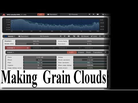 Making Grainclouds with MGranularMB