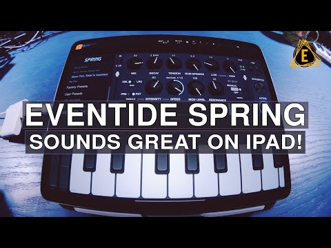 Eventide Spring Sounds Great on iPad! - Video Thumbnail