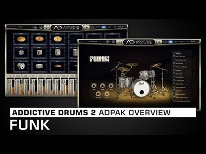 Addictive Drums 2: Funk ADpak | XLN Audio