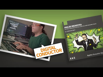 Thiago Pinheiro jams with the Analog Orchestra sound pack