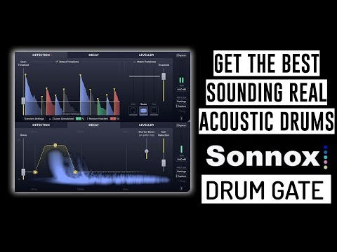 Get Great Sounding Real Acoustic Drums: Sonnox Intelligent Drum Gate - Video Thumbnail
