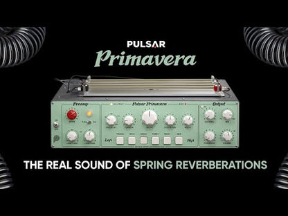 Pulsar Primavera, the real sound of spring reverberations