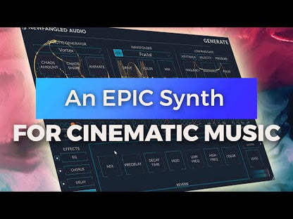 An EPIC Synth Plugin For Cinematic Music and Sound Design 🔥 | Newfangled Audio Generate - Video Thumbnail