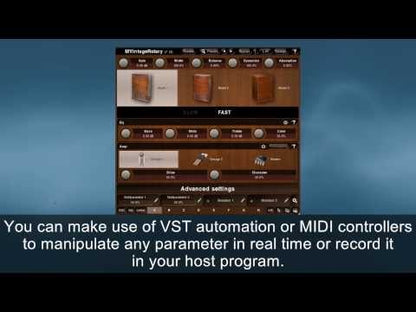 MVintageRotary rotary simulator plugin