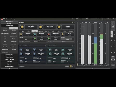 Reverb design using MTurboReverb #1 - Basics