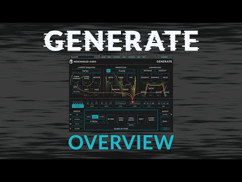 New Generate Plug-in by Newfangled Audio: Overview - Video Thumbnail