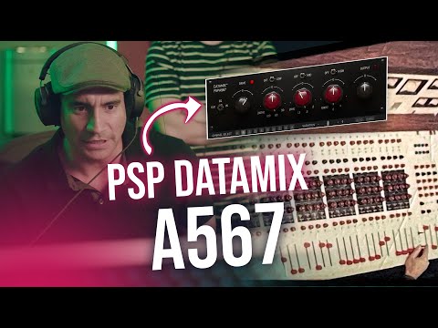 PSP Datamix A567 a Tracking and Mixing console equalizer! VIDEO