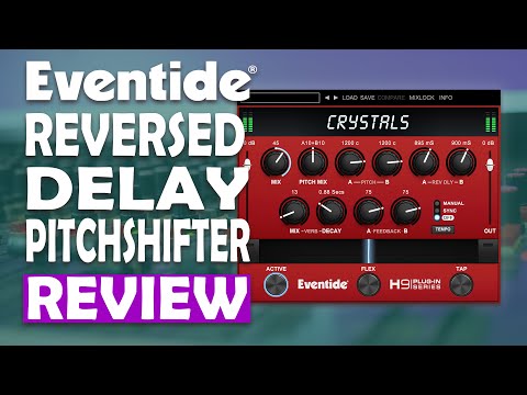 Eventide Crystals : Reversed Delay Plugin - Review and Playthrough - Video Thumbnail