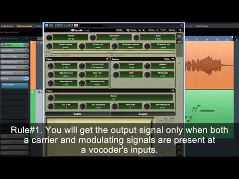 MVocoder part 1 - Introduction to vocoding