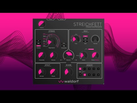 Waldorf Streichfett Plugin