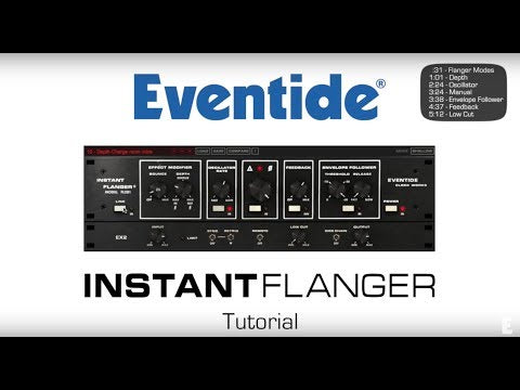 Eventide Instant Flanger Mk II Tutorial & Demo - Video Thumbnail