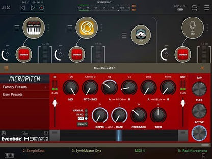 Eventide MICROPITCH - Full Runthrough with Different Instruments - iPad Demo - Video Thumbnail
