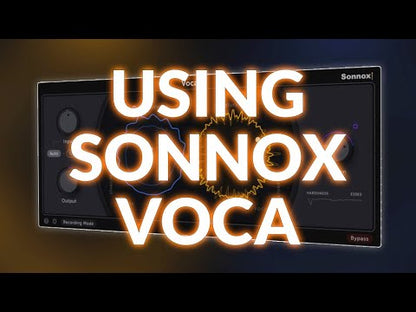 The Vocal Tool Pros Might Love - Sonnox Voca In Use - Video Thumbnail