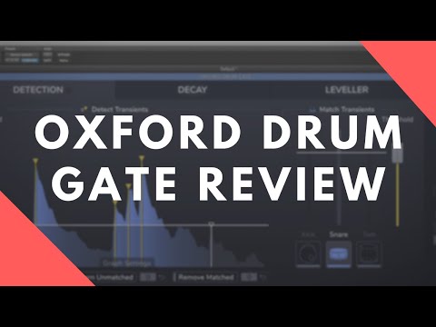 The Greatest Gate Plugin Ever? - Sonnox Oxford Drum Gate Review - Video Thumbnail