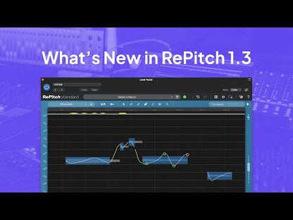 Video thumbnail for 'What's New in RePitch Standard 1.3' by Synchro Arts