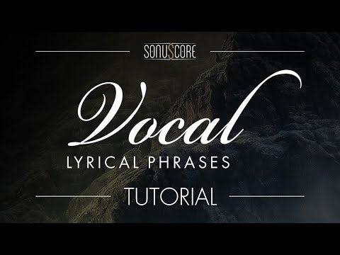 Sonuscore Lyrical Vocal Phrases