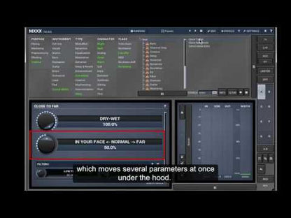 MXXX tutorial #3 - Modulators, multiparameters and active presets