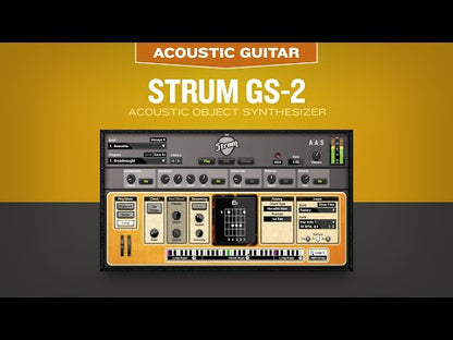 Presenting the acoustic side of the Strum GS-2 guitar plug-in VST AU AAX RTAS