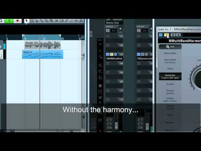Creating vocals using MHarmonizerMB
