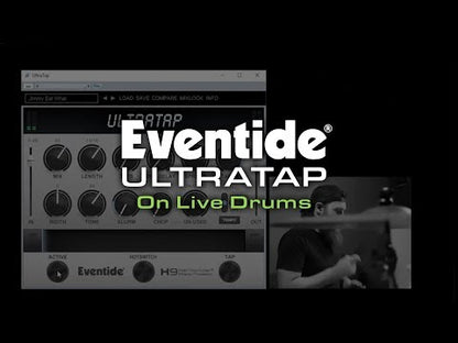 Eventide UltraTap on Live Drums - Video Thumbnail