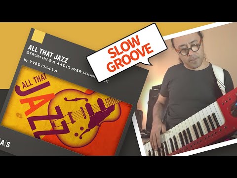 Thiago Pinheiro jams with the All That Jazz sound pack