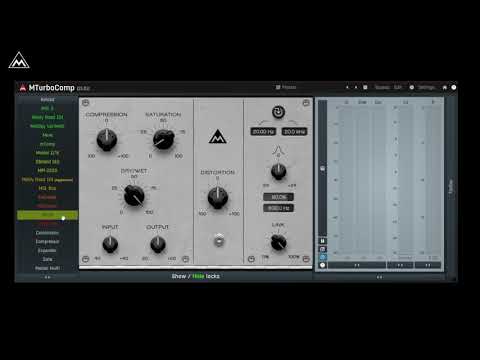 MTurboComp Quick Introduction
