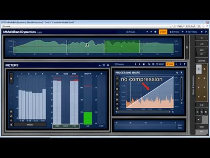 Multiband audio processing and crossovers