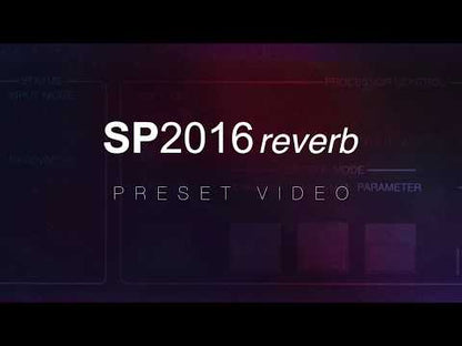 Eventide SP2016 Reverb Plug-In Presets Demo - Video Thumbnail