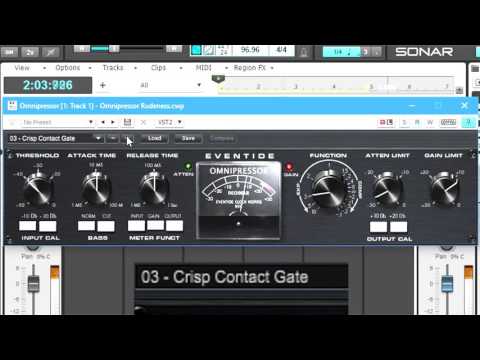 Eventide Omnipressor Expander and Gating Presets - Video Thumbnail