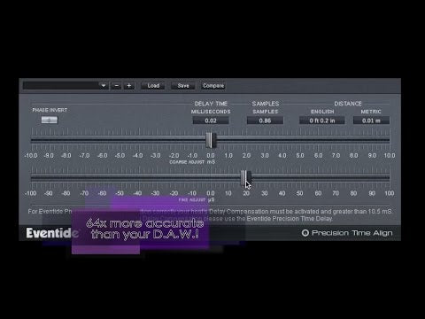 How to Fix Audio Phasing - Eventide Precision Time Align Overview - Video Thumbnail