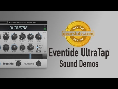 Eventide UltraTap - Sound Demos - Video Thumbnail