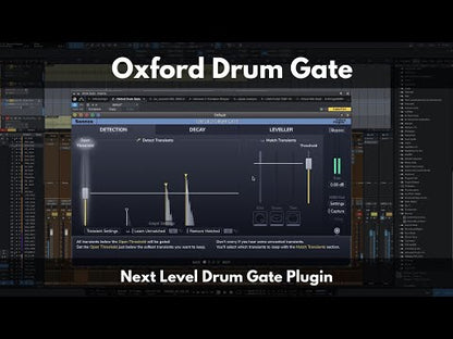 Oxford Drum Gate from Sonnox | Next Level Drum Gate Plugin | Hear It In Action - Video Thumbnail