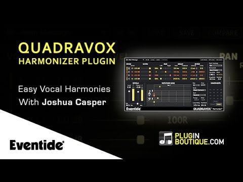 Quadravox Pitch Shifter By Eventide - Setting Up Easy Vocal Harmonies - Video Thumbnail