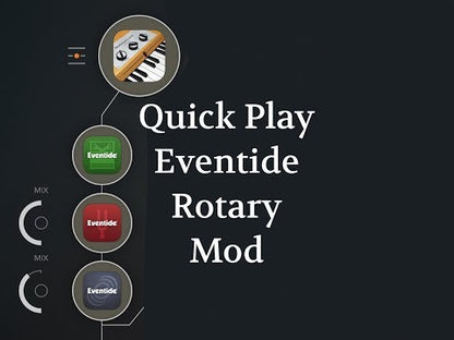 Eventide Rotary Mod - Quick Play in AUM - User Interface
