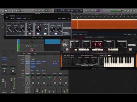 Stranger Things theme played with Eventide Blackhole, H910 & Instant Flanger Plug-ins - Video Thumbnail