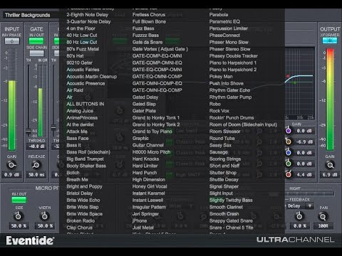 Eventide UltraChannel Presets Demo Video Thumbnail