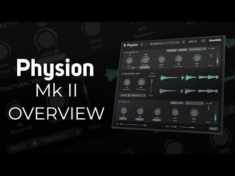 Physion Mk II Plug-in Overview & Demo - Video Thumbnail
