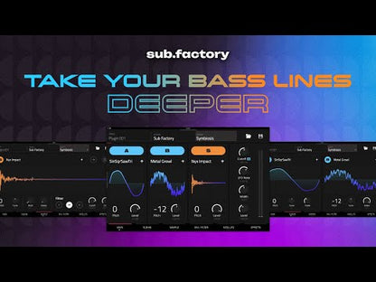 AIR Sub Factory : The Ultimate Bass Synth