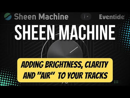 Adding Brightness, Clarity and "Air" to Audio Tracks with Sheen Machine - Video Thumbnail