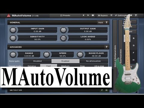 MAutovolume quick tips