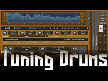 Tuning Drums with MFreqShifterMB