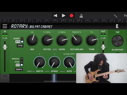 Eventide Rotary Mod for iPhone & iPad - Guitar presets by Vanny Tonon - User Interface
