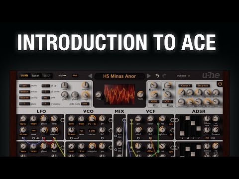 Introduction to ACE - Part 1 of 4 VIDEO