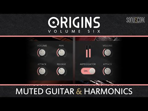 Sonuscore Origins Vol.6: Muted Guitar & Harmonics