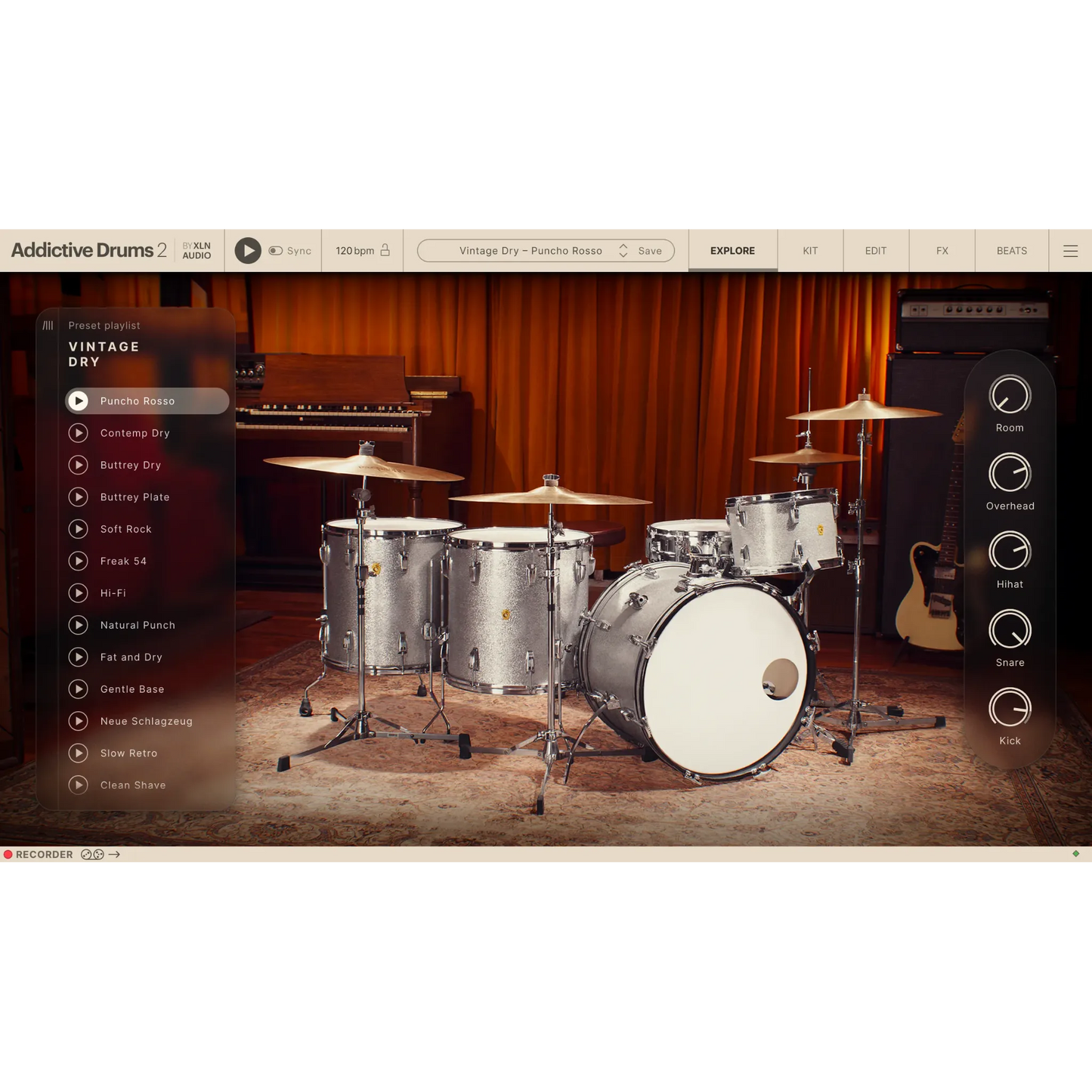 Addictive Drums 2: Dead & Dry Collection