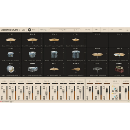 Addictive Drums 2: Dead & Dry Collection