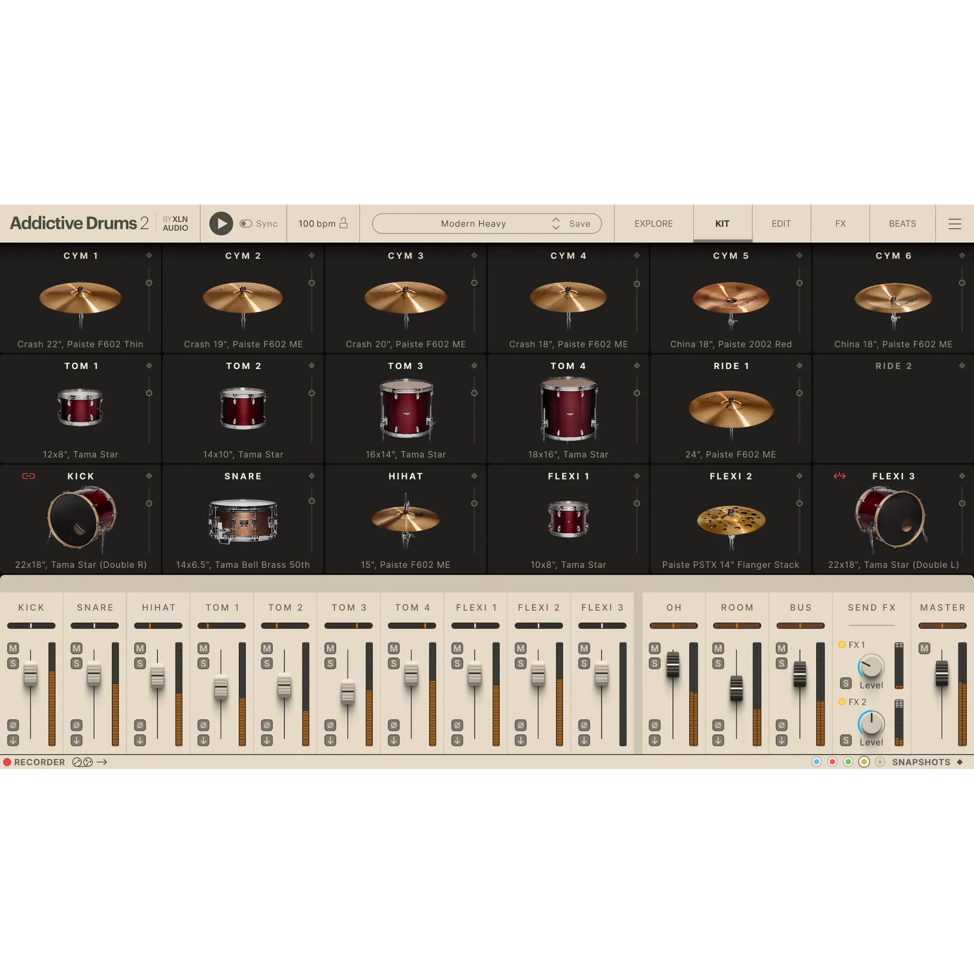 Addictive Drums 2: Metal & Heavy Collection