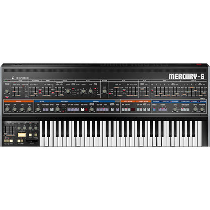 Mercury-6 Synthesizer interface