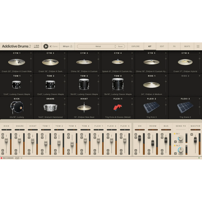 Addictive Drums 2: Metal & Heavy Collection | XLN Audio